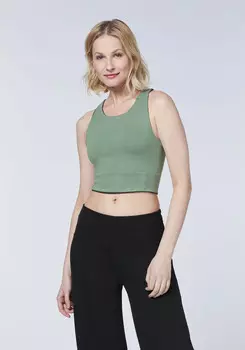 Топ Detto Fatto Yoga, черный