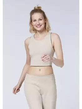 Топ Detto Fatto Yoga, черный