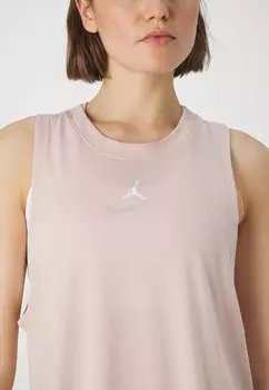 Топ Diamond Tank Jordan, частица бежевого цвета