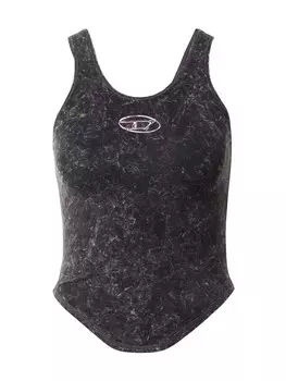 Топ DIESEL Top T-AVENA-P1, пятнистый черный