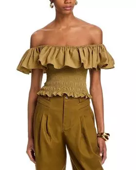 Топ Dira Ronny Kobo, зеленый