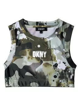 Топ DKNY, хаки