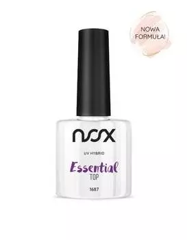 Топ для гибридных лаков 1687, 7 мл Nox, Essential