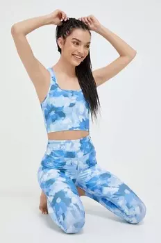 Топ для йоги Casall, синий