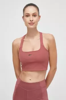 Топ для йоги Reebok, розовый