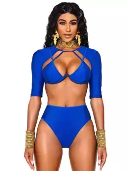 Топ для плавания Bora Bfyne, синий