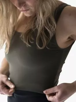 Топ для плавания Davy J The Body, оливковый