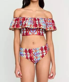 Топ для плавания Emily из морского стекла Marie Oliver, цвет sea glass