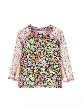 Топ для плавания с цветочным принтом Molo, мультиколор