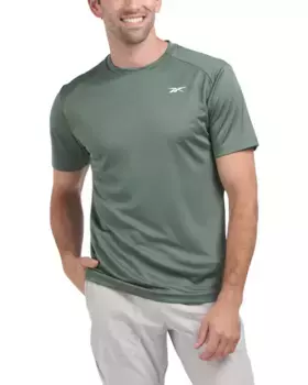 Топ для разминки Reebok, цвет Duck Green