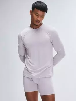 Топ для сна Savage X Fenty Homme Base Long Sleeve, цвет Still Grey