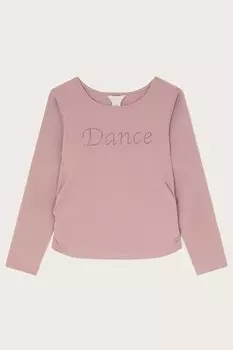 Топ для танцев с длинными рукавами Monsoon, фиолетовый