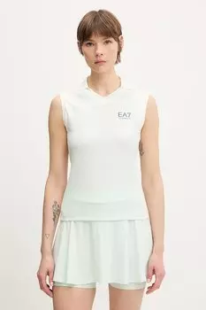 Топ для тренировок Ea7 Emporio Armani, зеленый