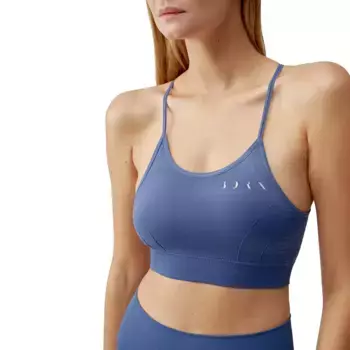 Топ для женщин Indu Born Living Yoga, голубой