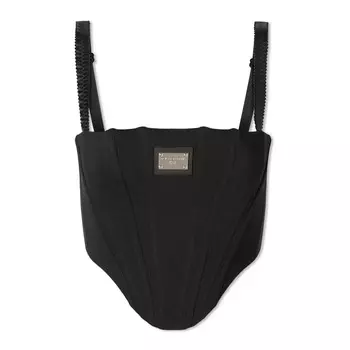 Топ Dolce&Gabbana Cropped Corset, черный