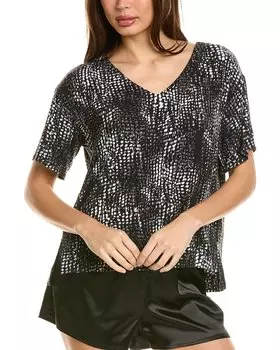 Топ Donna Karan Lounge, черный