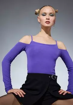 Топ Double Pack Even&Odd, цвет dark purple