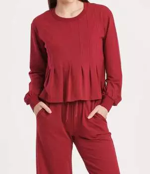 Топ Dove Granada Peplum в красном цвете Another Love