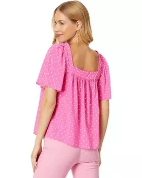 Топ Draper James Maren Top, розовый