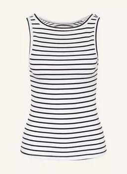 Топ древгз GESTUZ, белый/черный