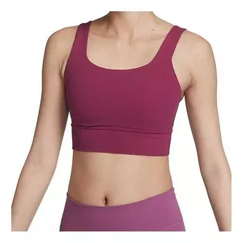Топ dri fit alate ellipse спортивный бюстгальтер топ Nike, розовый