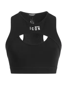 Топ Dsquared2, черный