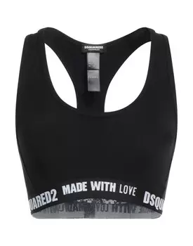 Топ Dsquared2, черный