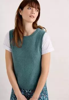 Топ EAST VIEW Seasalt Cornwall, зеленый