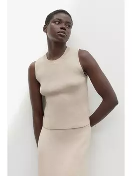 Топ Ecoalf, бежевый