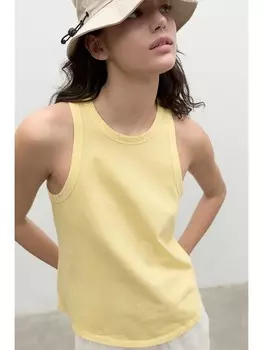 Топ Ecoalf, желтый