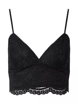 Топ Edited LEIGHTON, черный