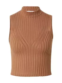 Топ EDITED Lynara, коричневый