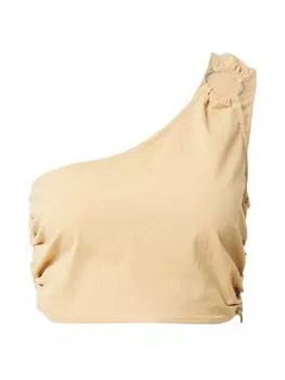 Топ EDITED Monja, коричневый