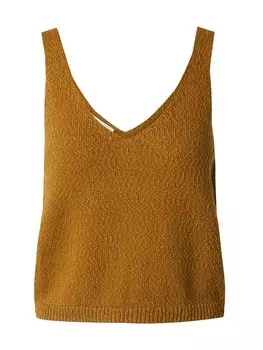 Топ EDITED Sana, коричневый