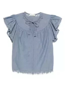 Топ Effie Ulla Johnson, синий