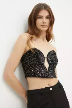 Топ ЕЛЕНИ Bardot, черный