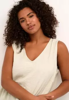 Топ ELISA Kaffe Curve, бежевый