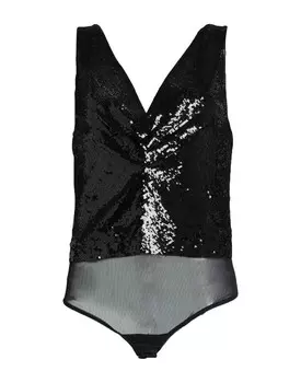 Топ Elisabetta Franchi, черный