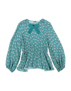 Топ Elisabetta Franchi, зеленый
