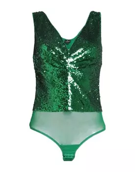 Топ Elisabetta Franchi, зеленый