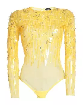 Топ Elisabetta Franchi, желтый