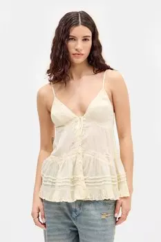 Топ ELSIE CAMI BDG Urban Outfitters, желтый
