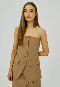 Топ ELUNA TUBE NORR, бежевый