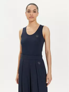 Топ Emporio Armani Underwear, синий