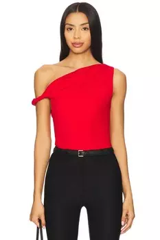 Топ Erina Line & Dot, red