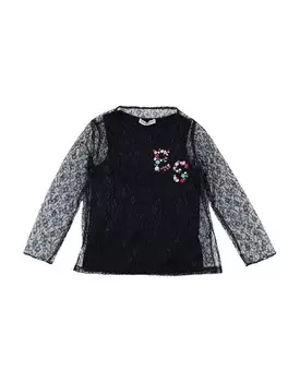 Топ Ermanno Scervino Junior, черный