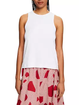 Топ ESPRIT, белый