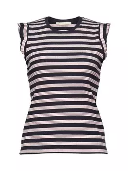 Топ ESPRIT, темно-синий