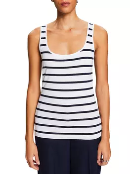 Топ ESPRIT, темно-синий