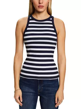 Топ ESPRIT, темно-синий